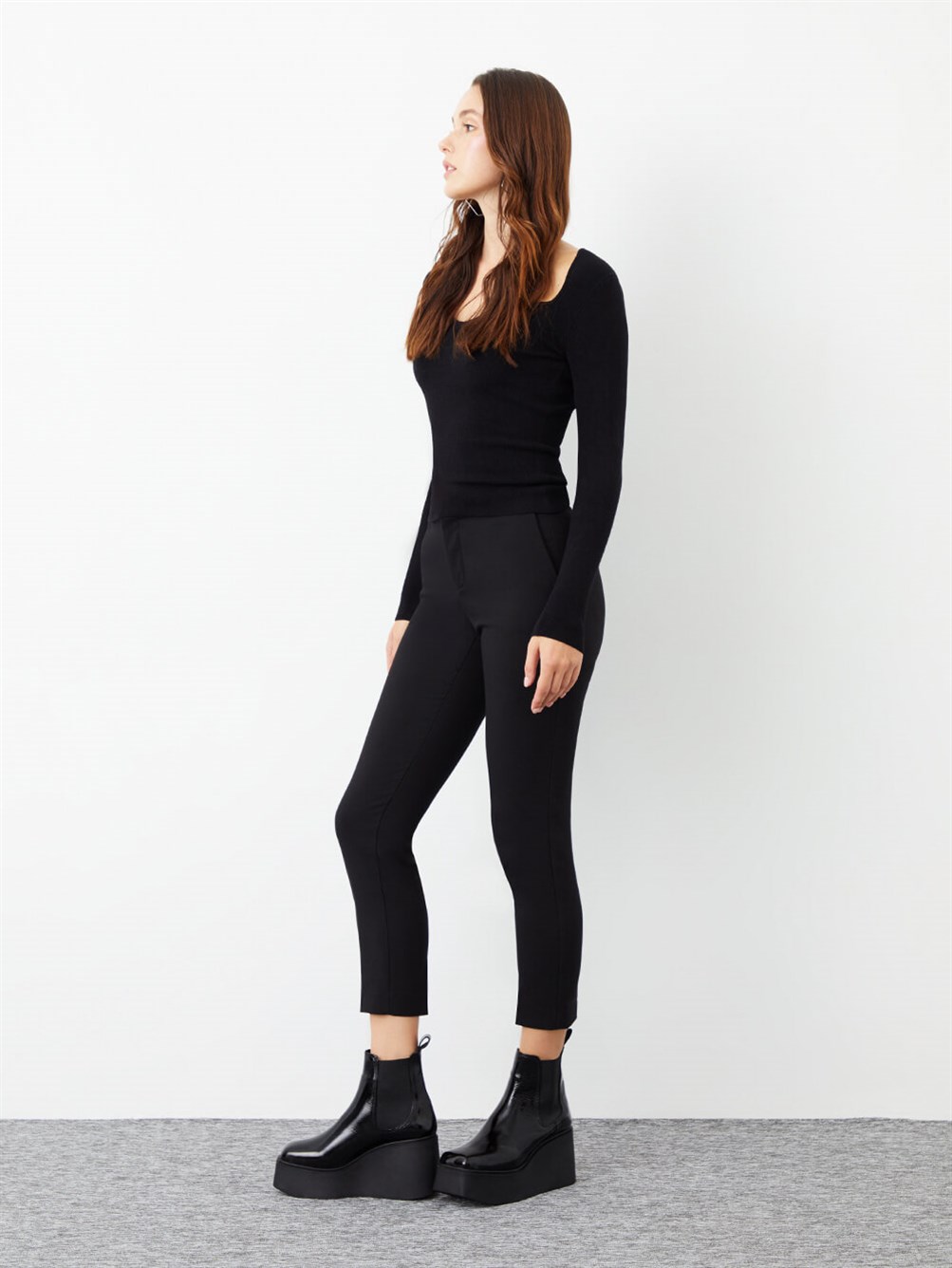 Fevre Siyah Rugan Kadın Bot