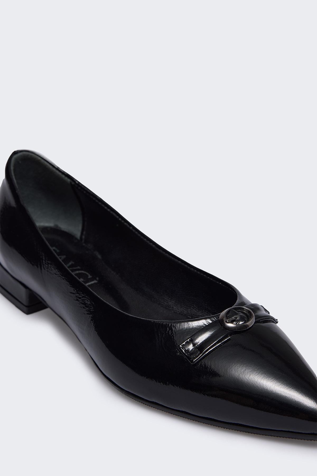 Fobel Siyah Rugan Kadın Babet