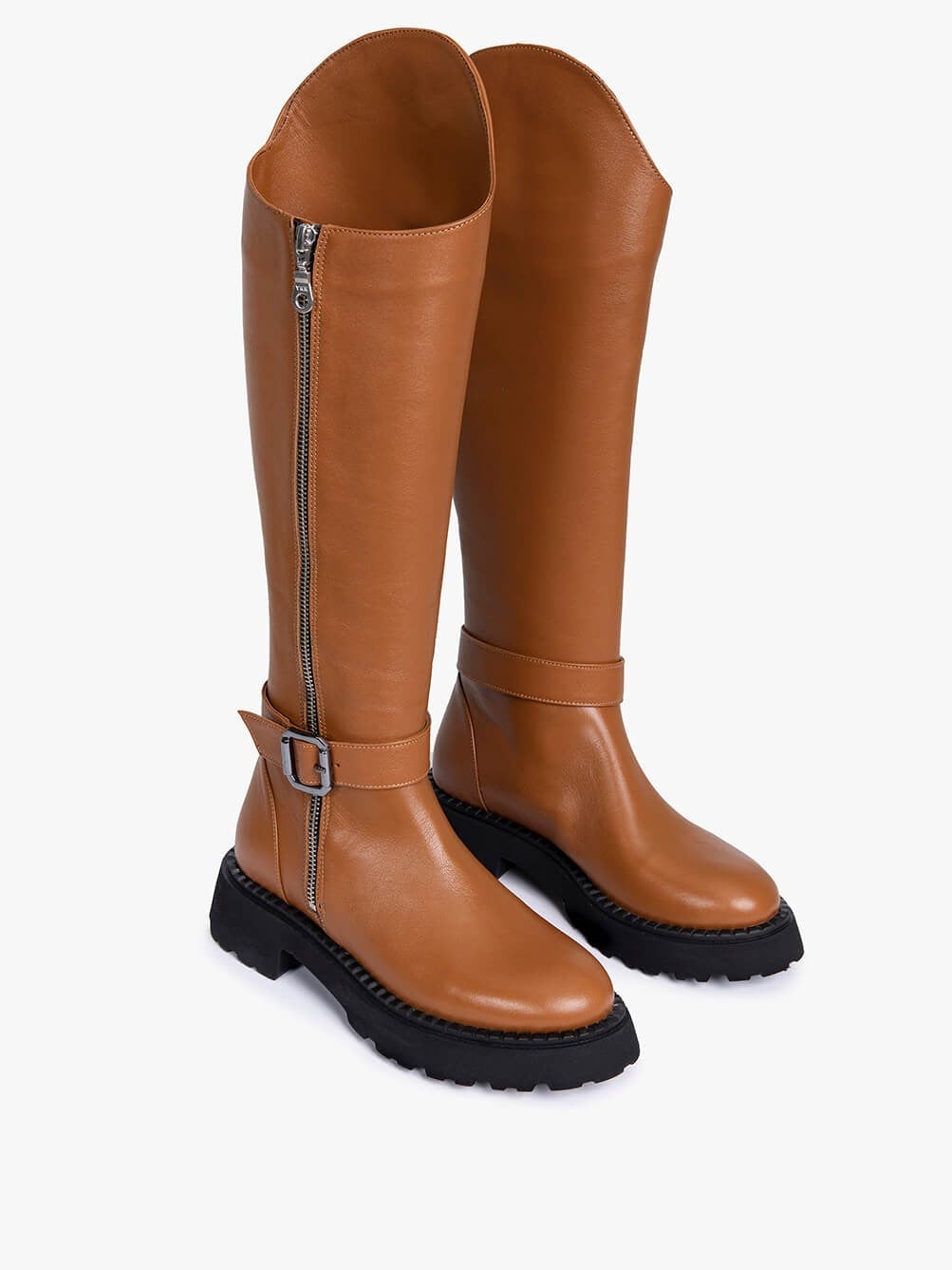 Ginav Taba Deri Kadın Çizme