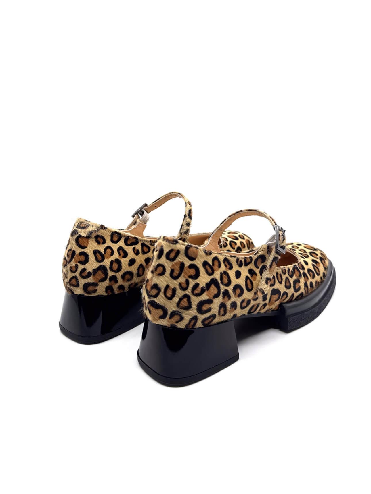 Lenna Leopar Deri Günlük Ayakkabı