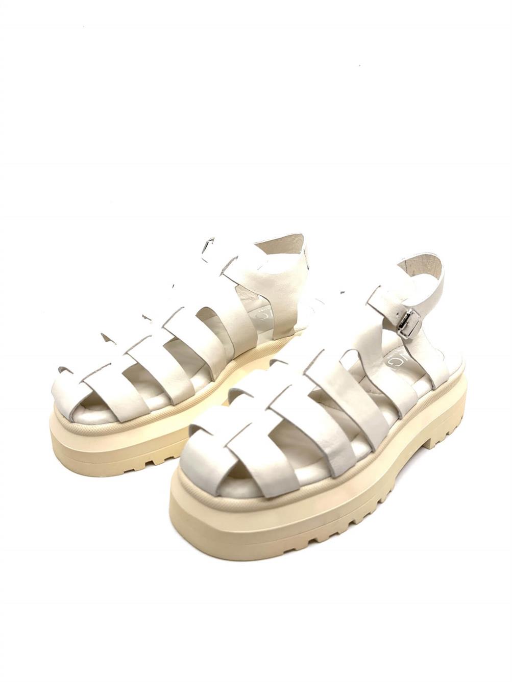 Lexi Bej Deri Kadın Sandalet