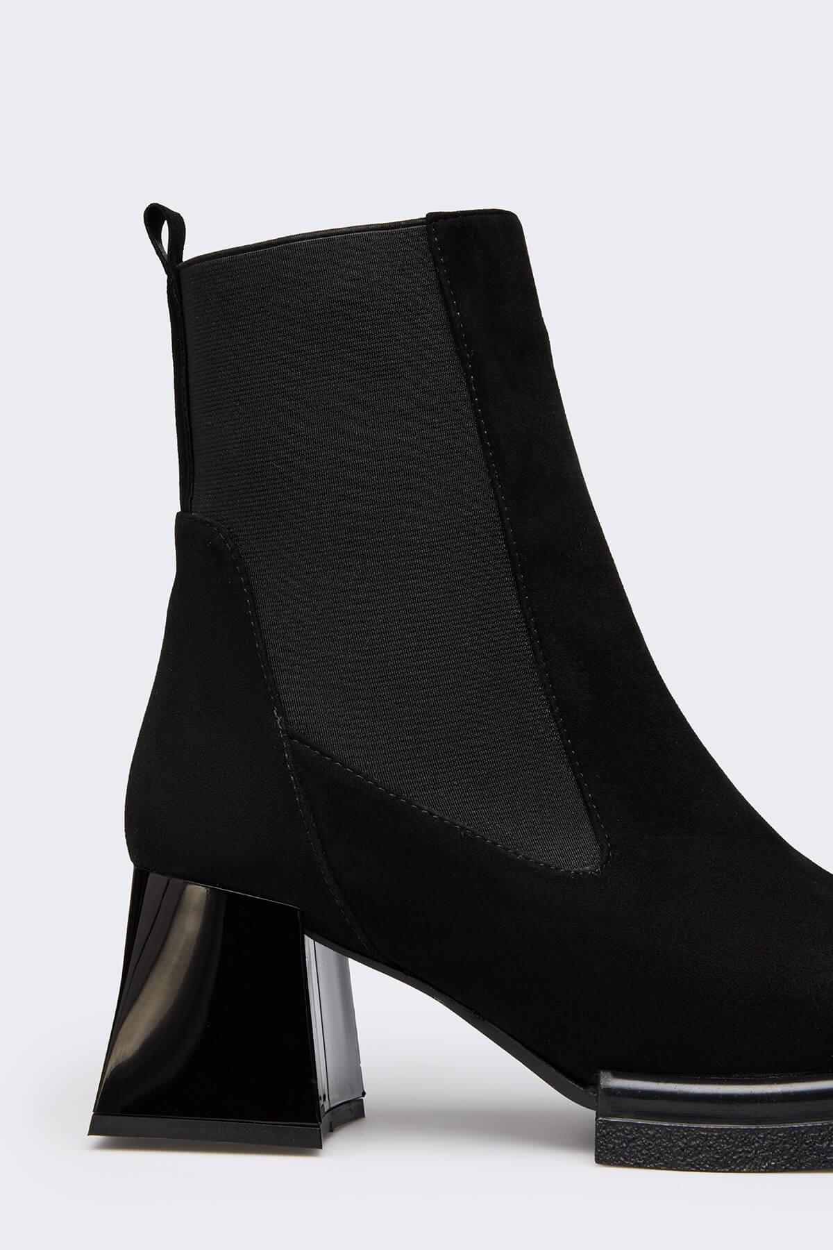 Madison Siyah Süet Kadın Bot