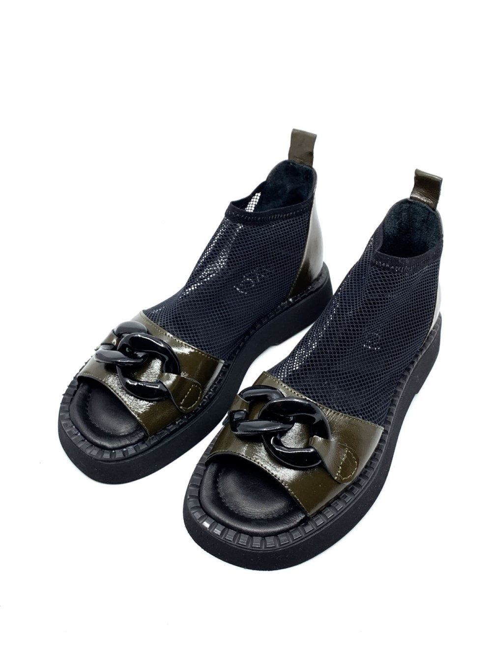 Marien Olive Rugan Kadın Sandalet