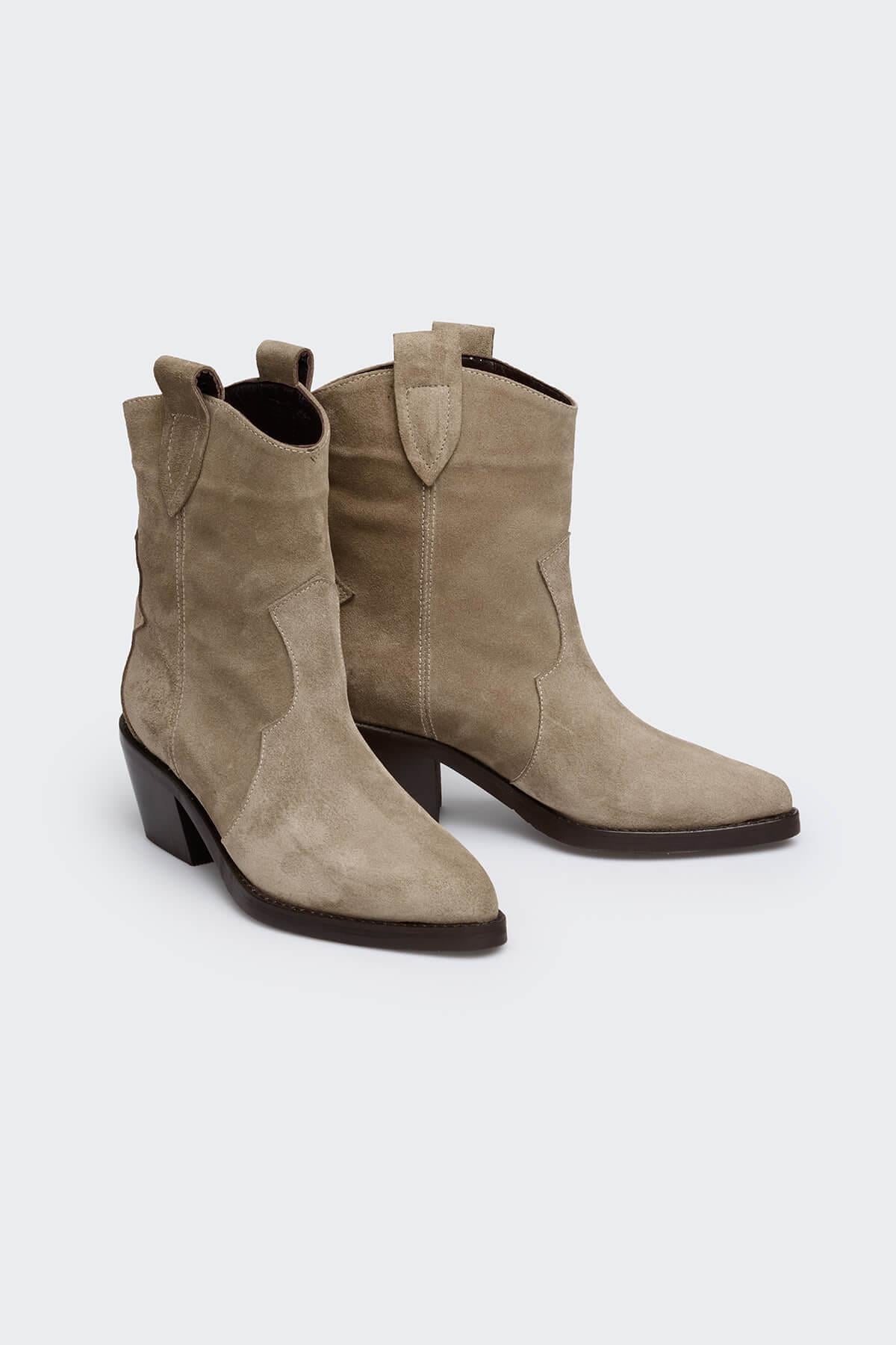 Rean Camel Süet Kadın Bot