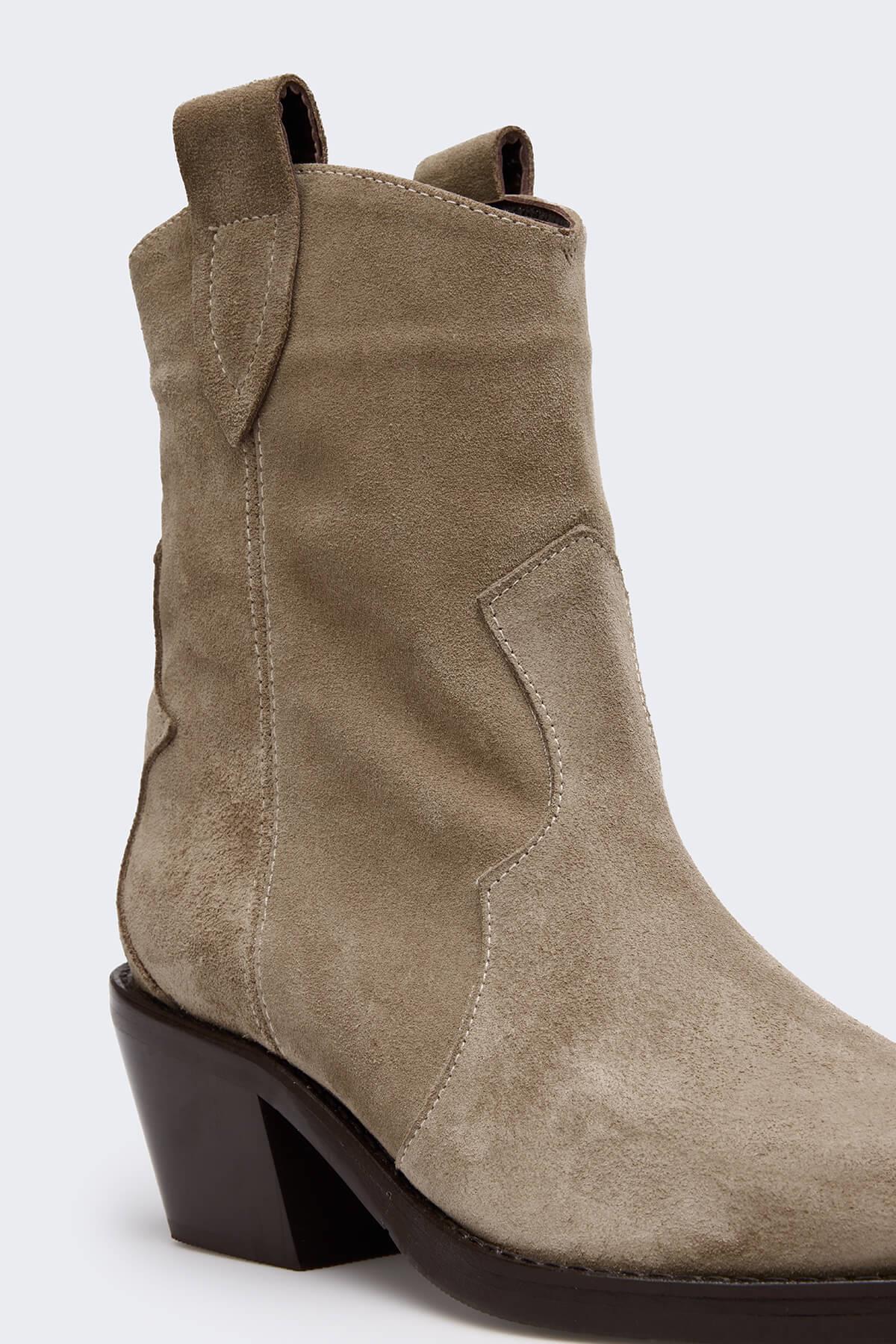 Rean Camel Süet Kadın Bot