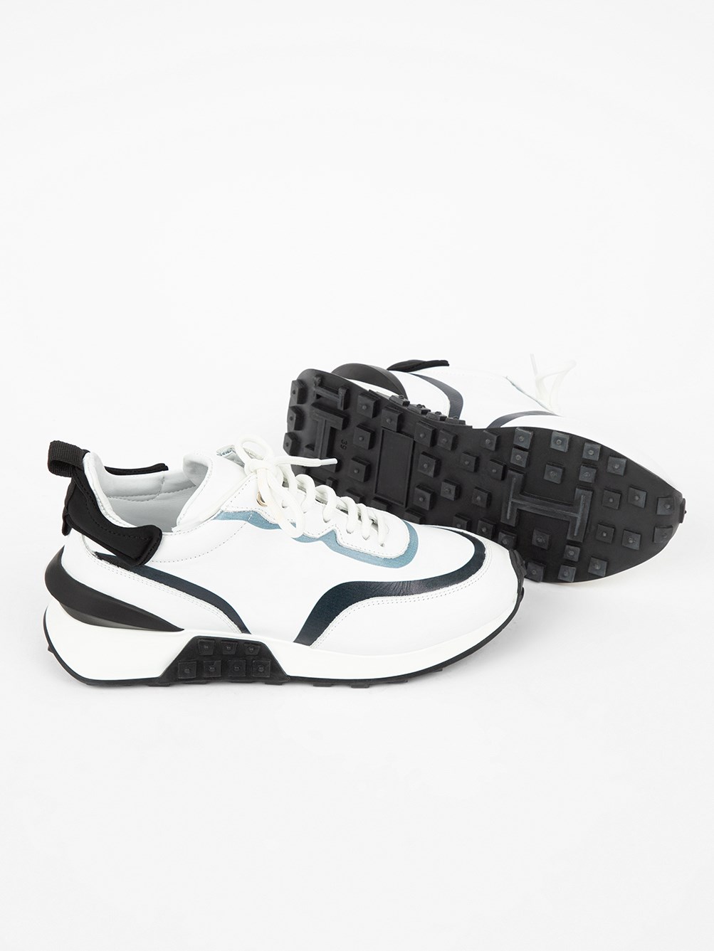 Serio Beyaz Deri Kadın Sneaker 