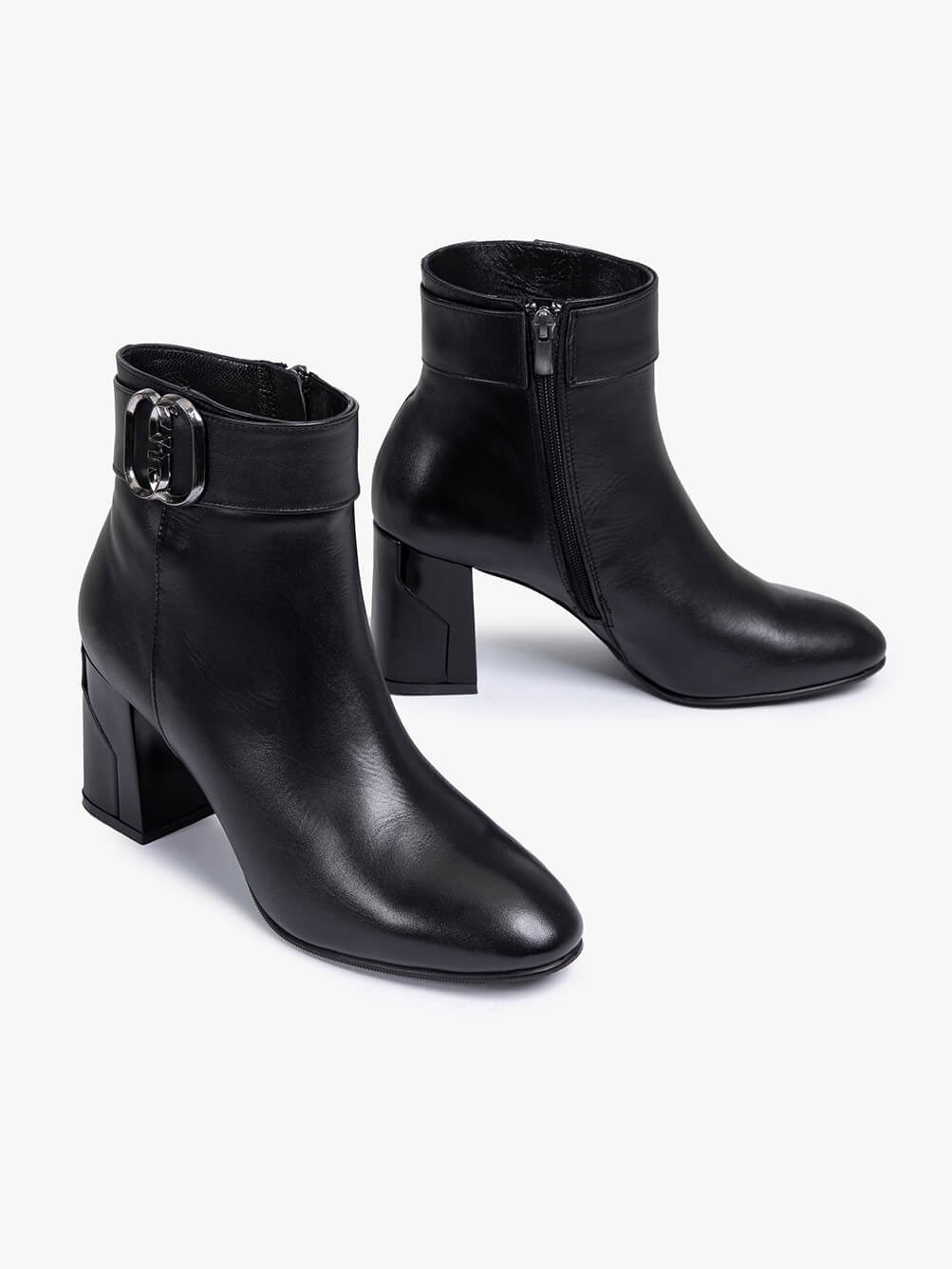 Sorien Siyah Deri Kadın Bot