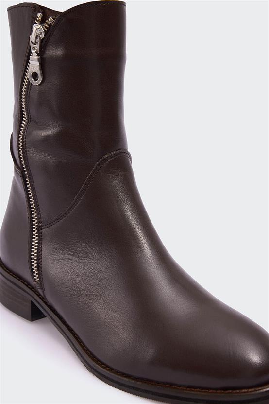 Arunnai Kahve Deri Kadın Bot