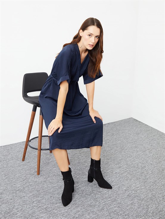 Azure Siyah Süet Kadın Bot