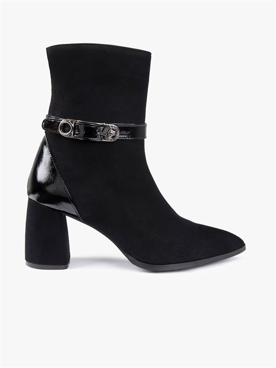 Azure Siyah Süet Kadın Bot