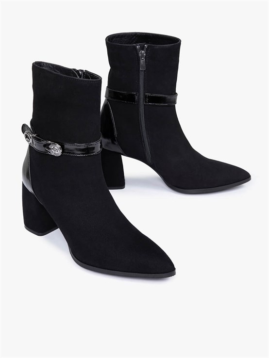 Azure Siyah Süet Kadın Bot