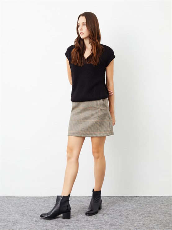 Bagna Siyah Rugan Siyah Deri Kadın Bot