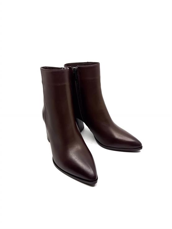 Bleecker Kahve Deri Kadın Bot