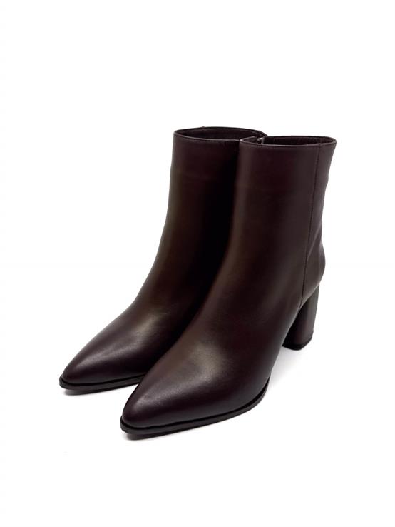 Bleecker Kahve Deri Kadın Bot