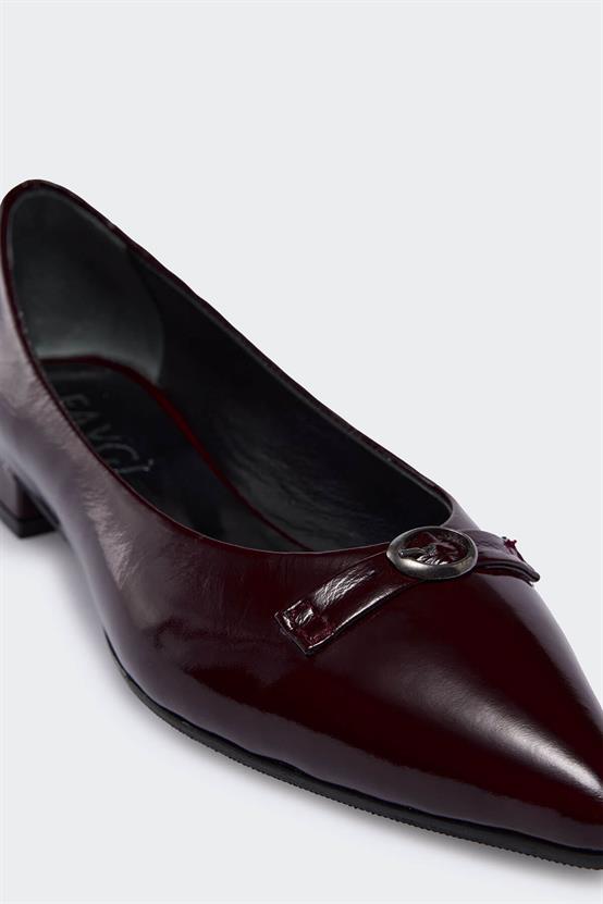 Fobel Bordo Rugan Kadın Babet