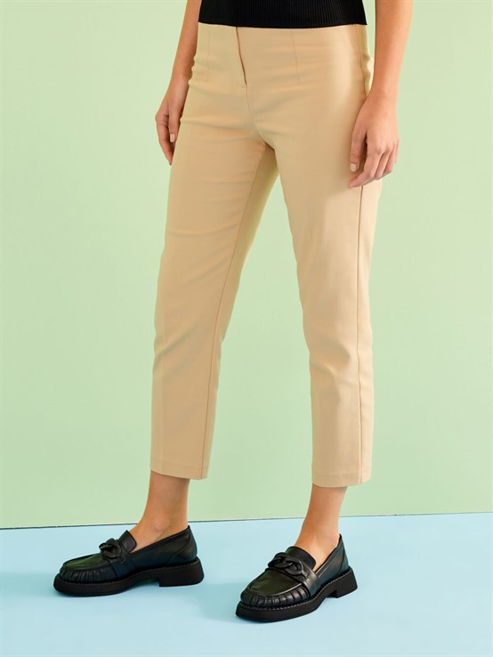 Karre Siyah Deri Kadın Loafer 