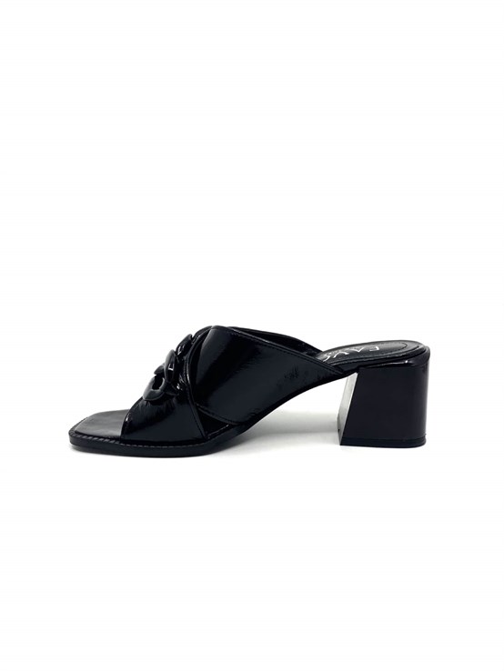 Kays Siyah Rugan Kadın Terlik