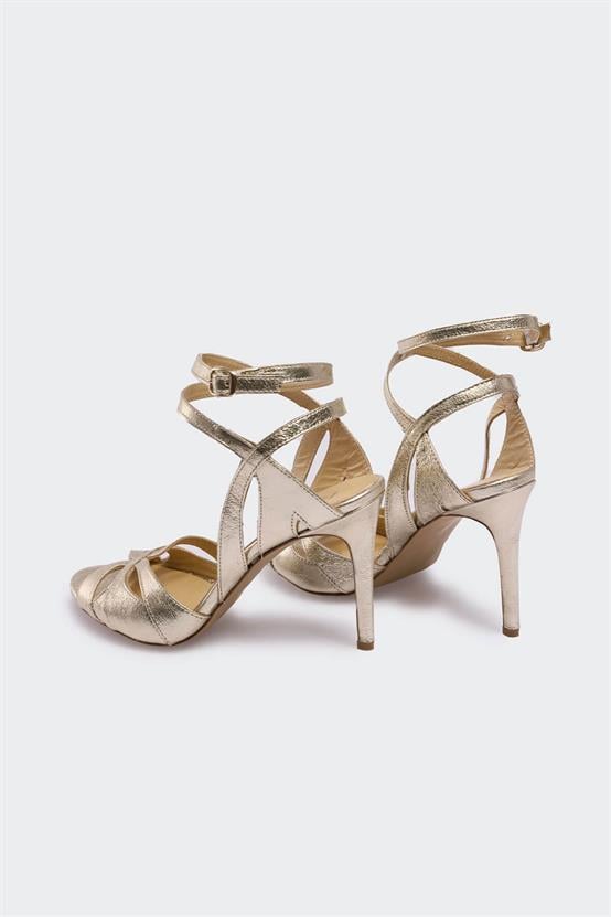 Kinsley Dore Deri Kadın Topuklu Ayakkabı