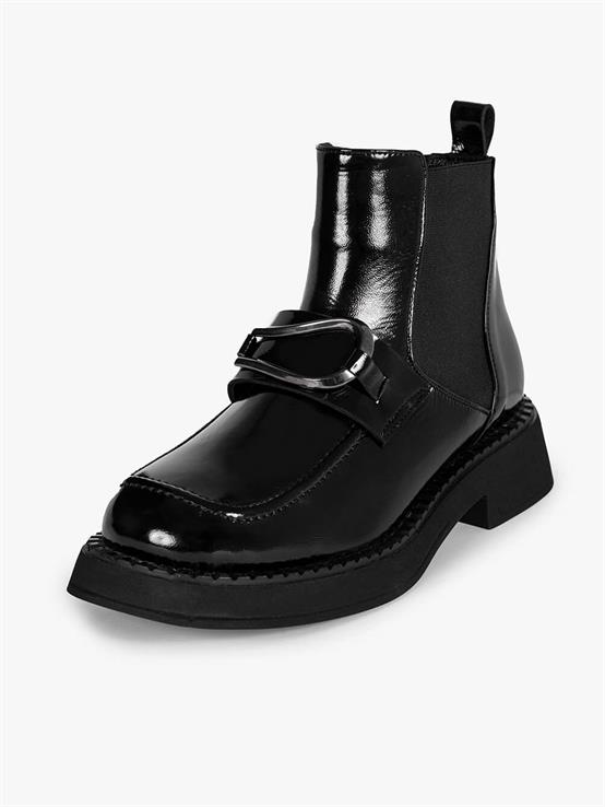 Lisse Siyah Rugan Kadın Bot