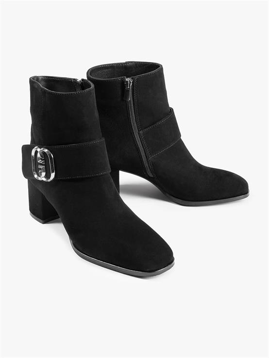 Mandi Siyah Süet Kadın Bot