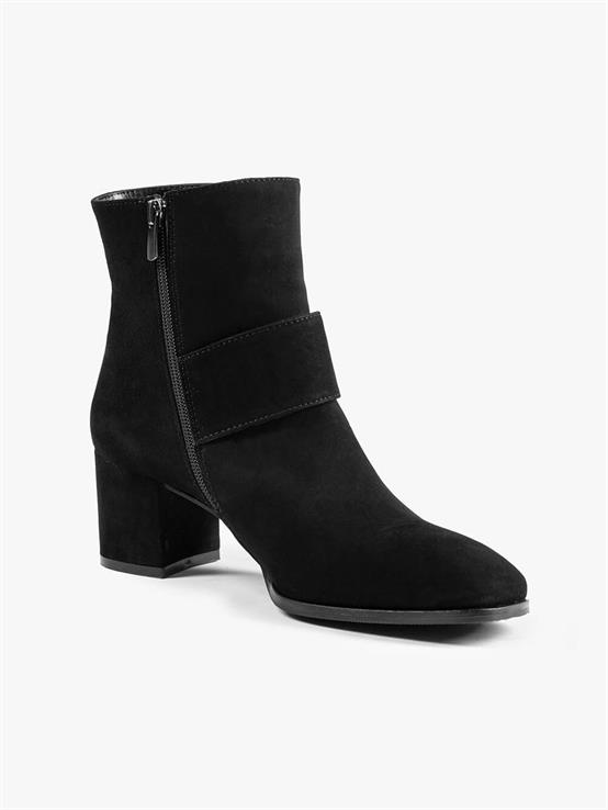 Mandi Siyah Süet Kadın Bot