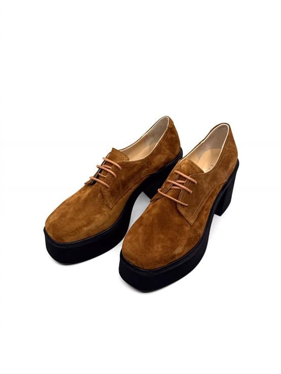 Meno Taba Süet Kadın Günlük Ayakkabı