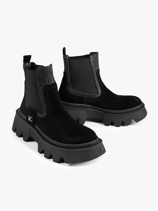 Mona Siyah Süet Kadın Bot