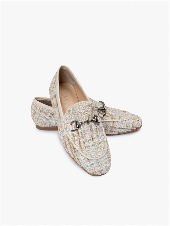 Nora Bej Kumaş Kadın Loafer