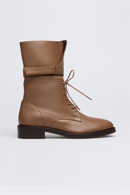 Sarno Taba Deri Kadın Bot