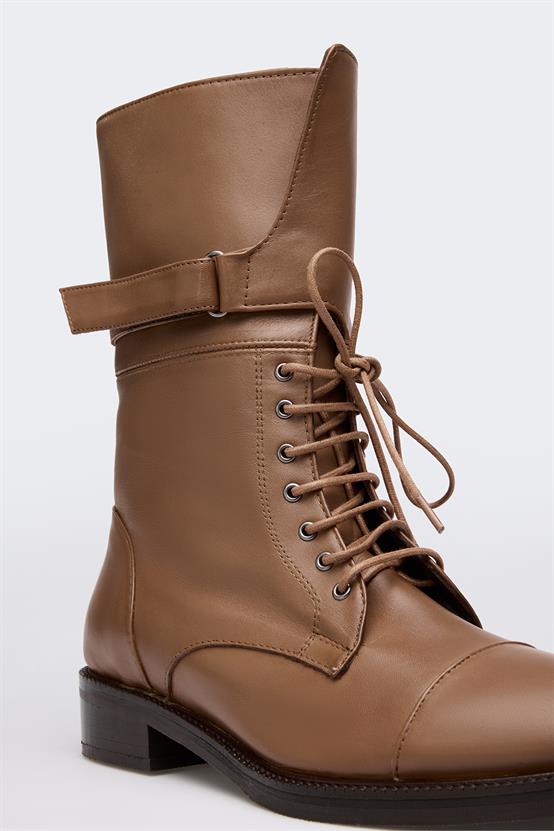 Sarno Taba Deri Kadın Bot