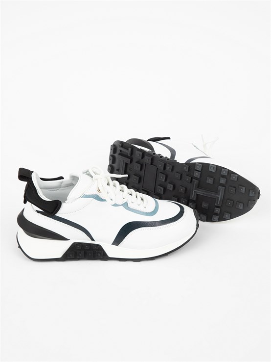 Serio Beyaz Deri Kadın Sneaker 