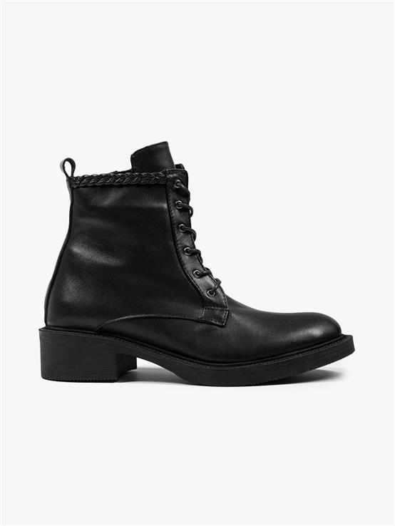 Tarre Siyah Deri Kadın Bot