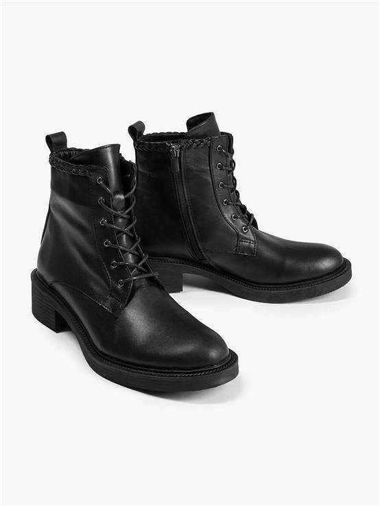 Tarre Siyah Deri Kadın Bot