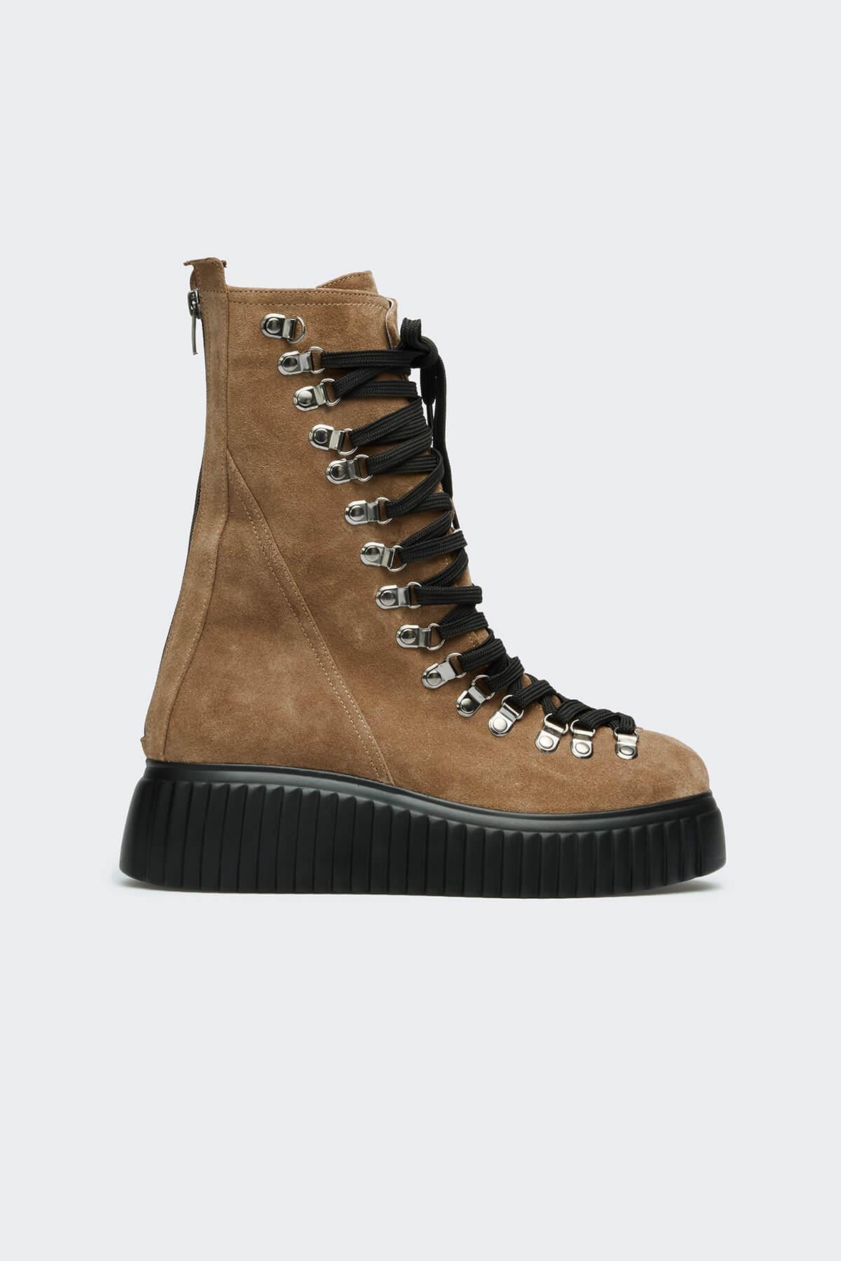 Camparino Taba Süet Kadın Bot