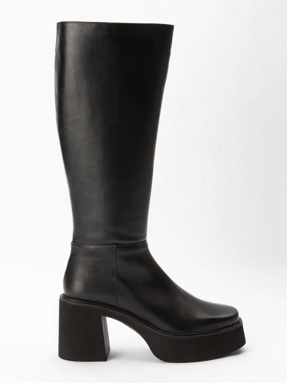 Eada Siyah Deri Çizme