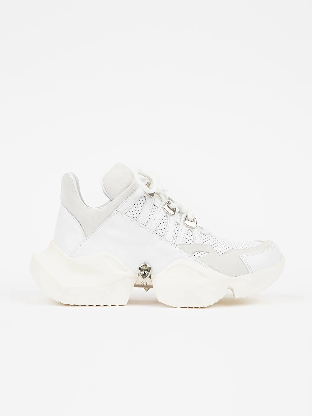 Eire Beyaz Deri Kadın Sneaker 