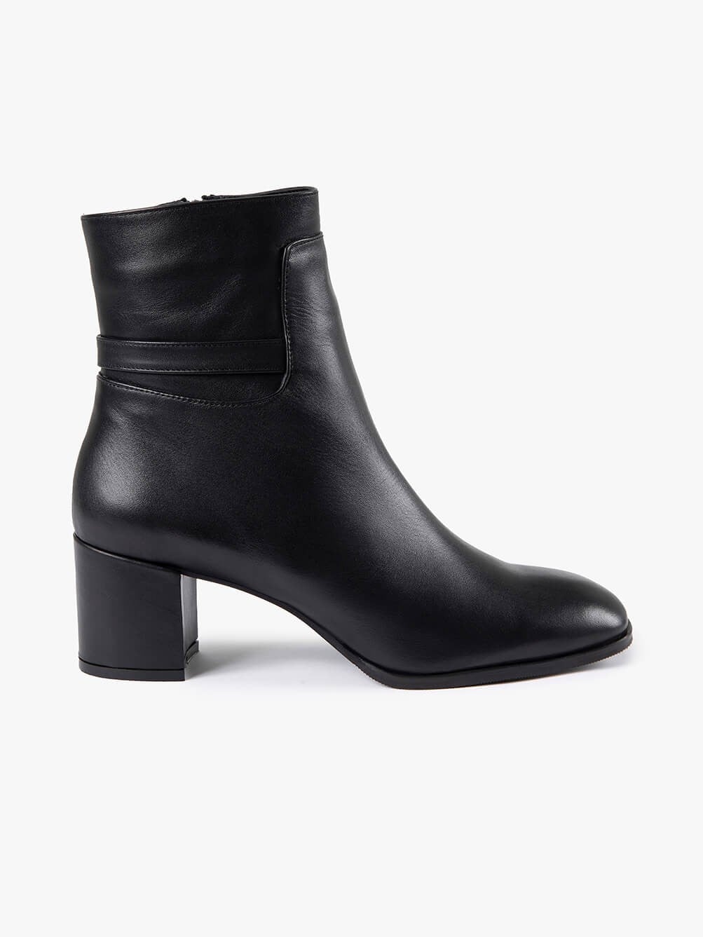 Michele Siyah Deri Kadın Bot