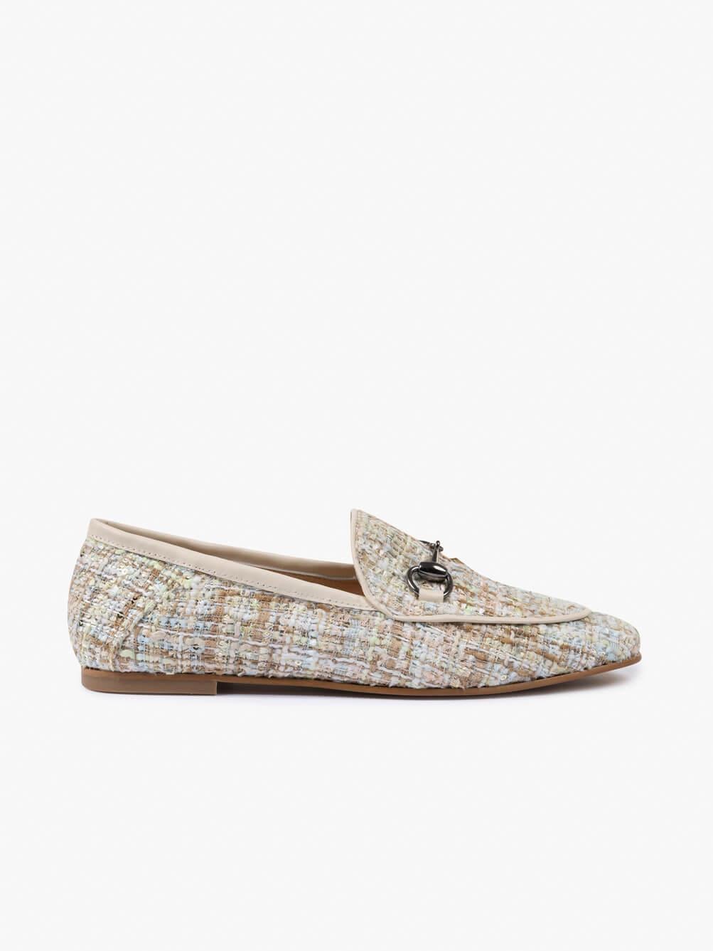 Nora Bej Kumaş Kadın Loafer