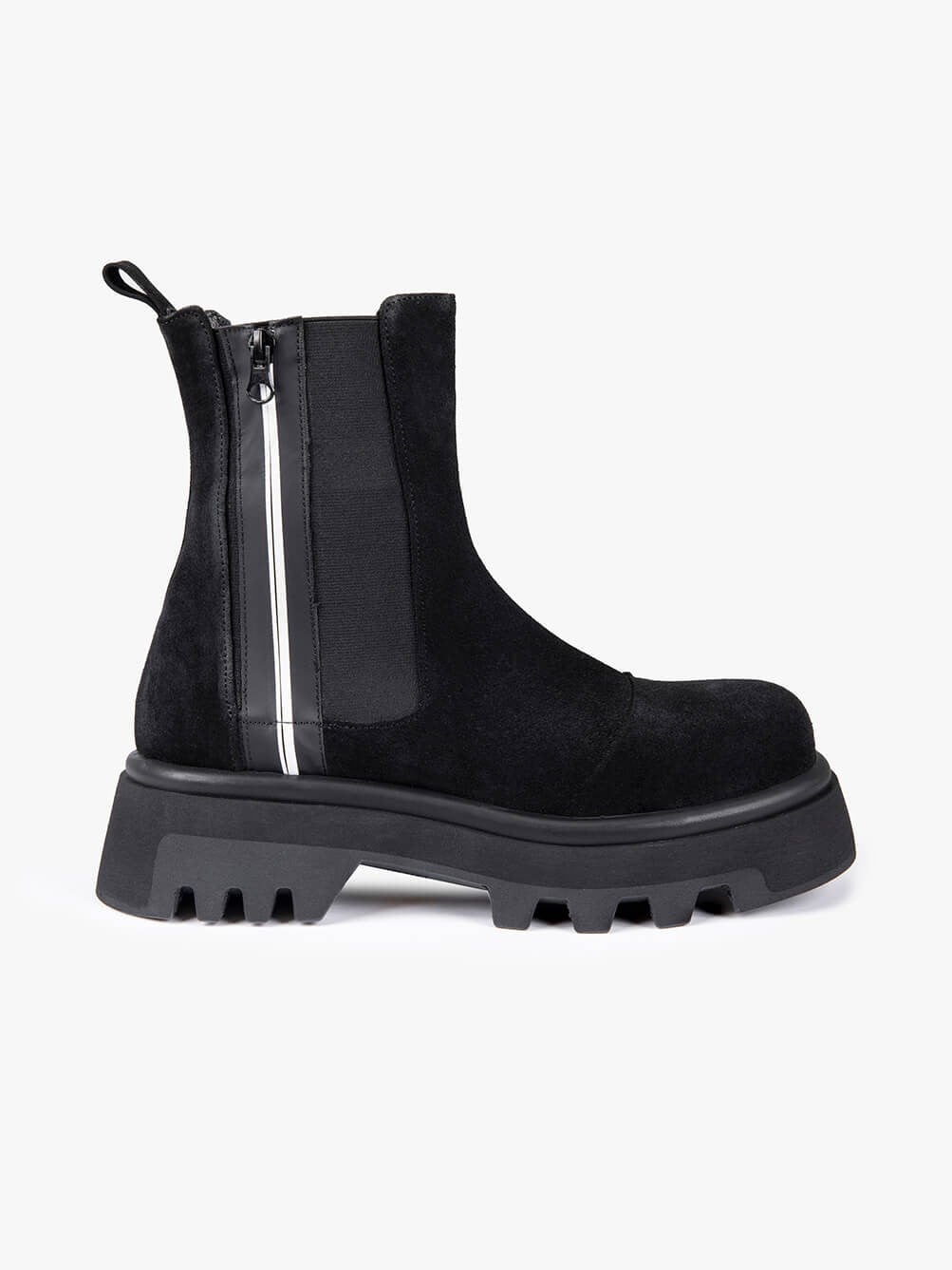 Yael Siyah Süet Kadın Bot