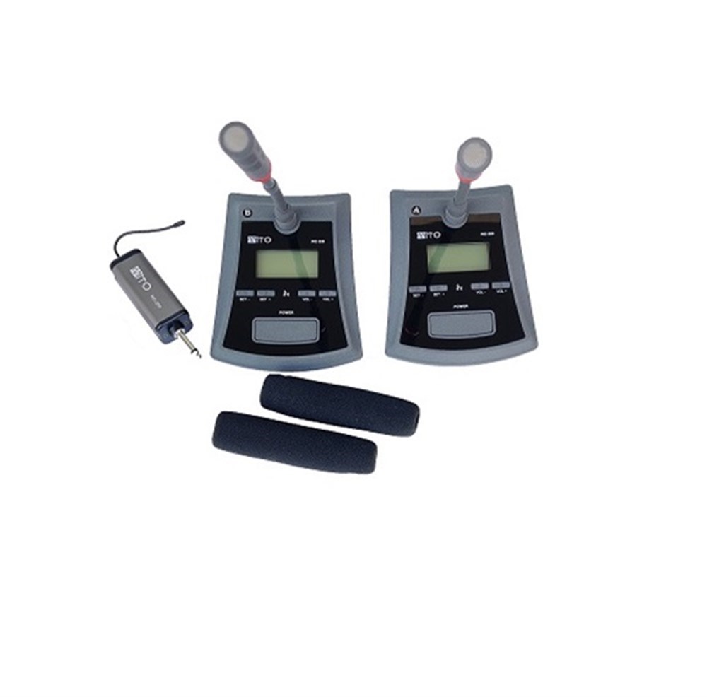  MITO WC200 ÇİFT MASA TİPİ UHF DİGİTAL MİKROFON