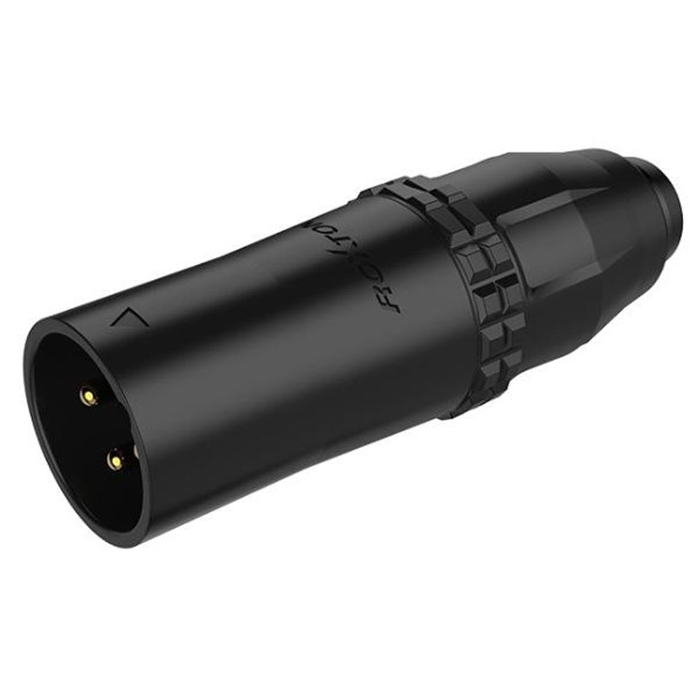  ROXTONE RX-J004 XLR JAK ERKEK ŞASE - SU GEÇİRMEZ (10LU HAZIR PAKET)