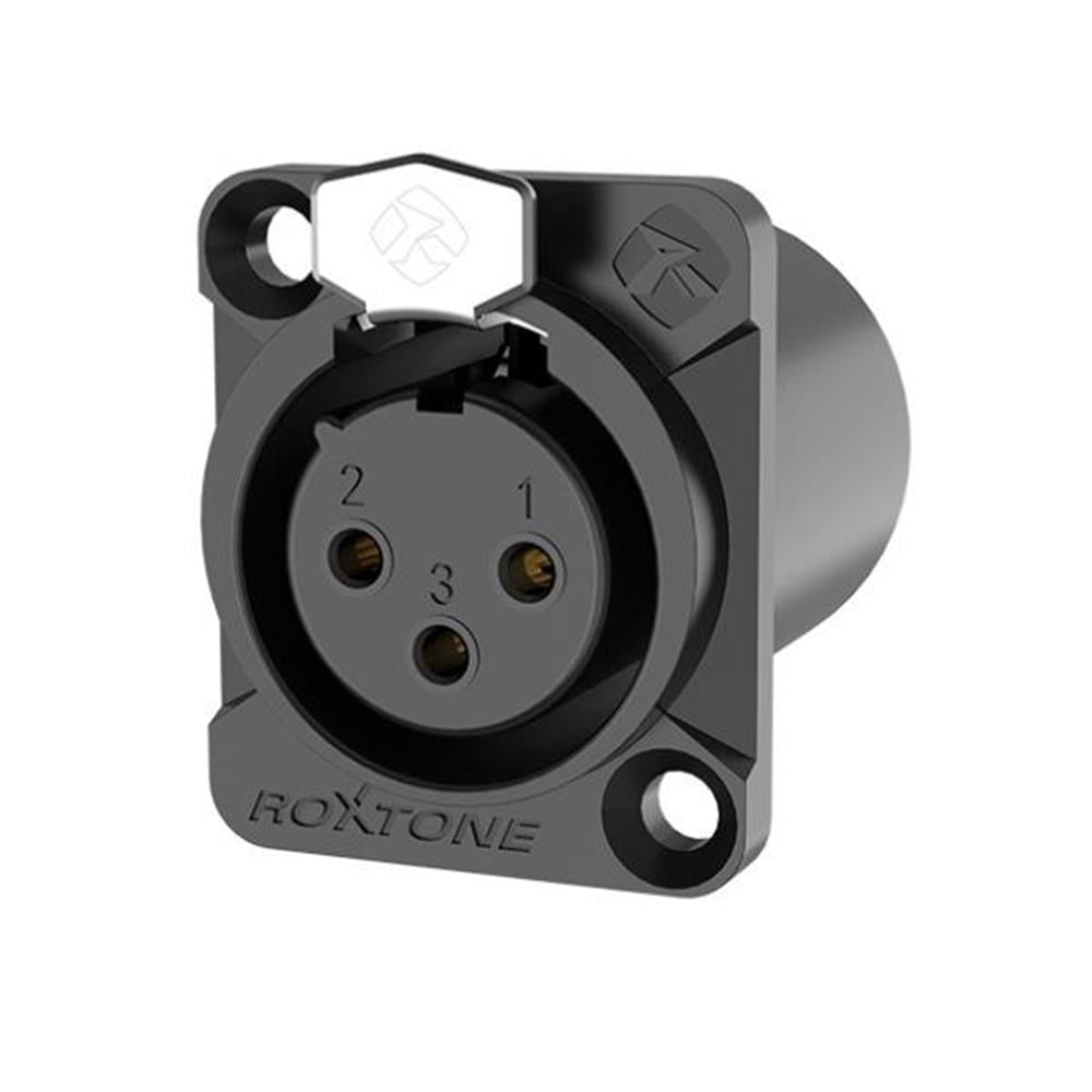  ROXTONE RX-J007 XLR JAK DİŞİ ŞASE - SU GEÇİRMEZ (10LU HAZIR PAKET)