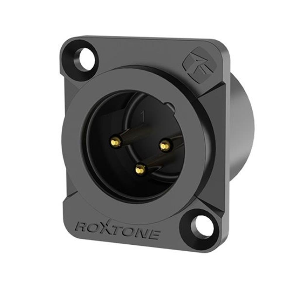  ROXTONE RX-XLR JAK ERKEK ŞASE - SU GEÇİRMEZ (10LU HAZIR PAKET)