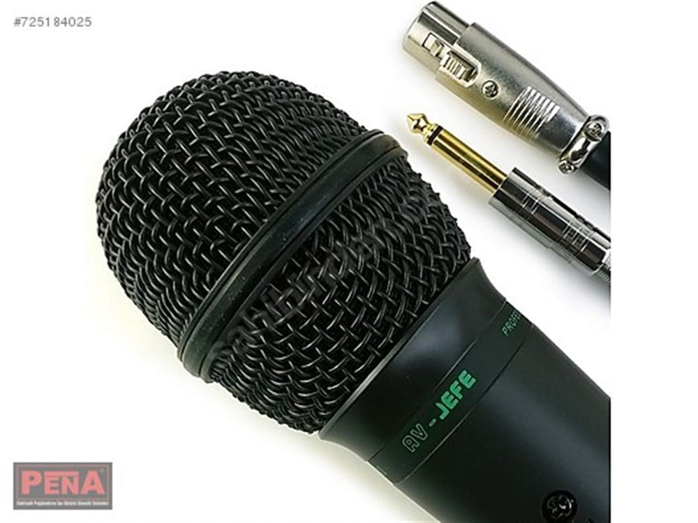 AV JEFE AVL-2500 DİNAMİK VOKAL MİKROFONU