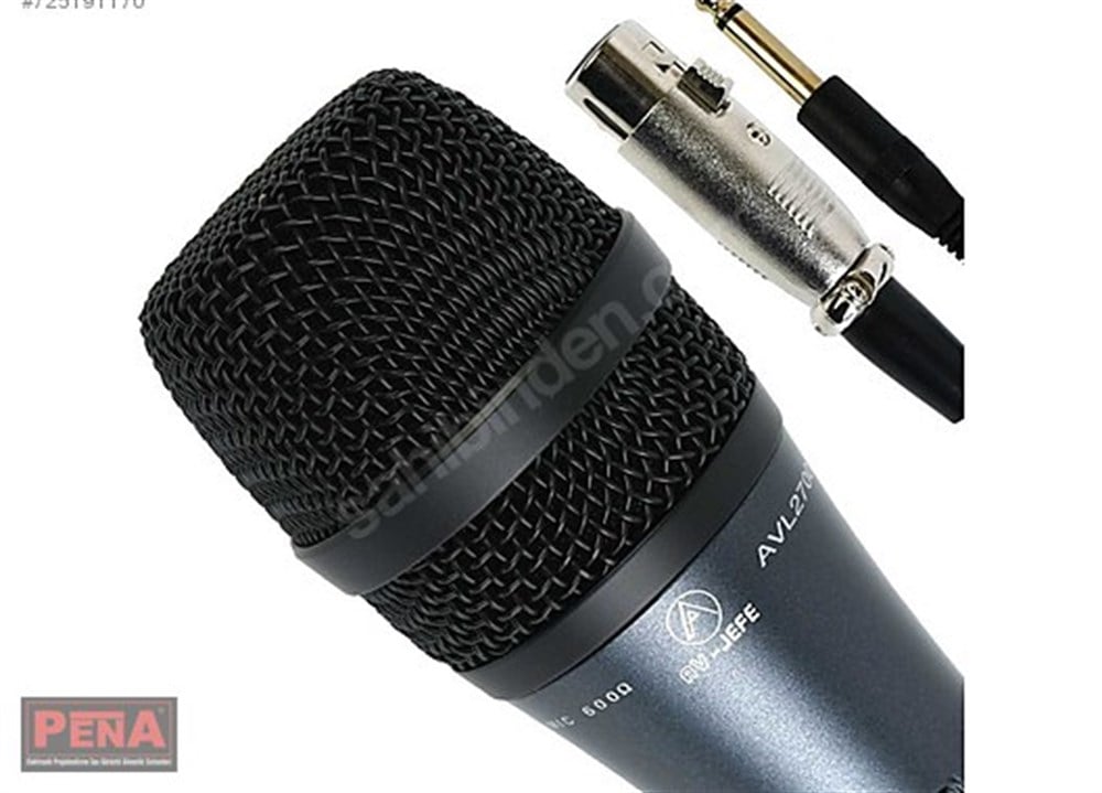 AV JEFE AVL-2700 DİNAMİK VOKAL MİKROFONU