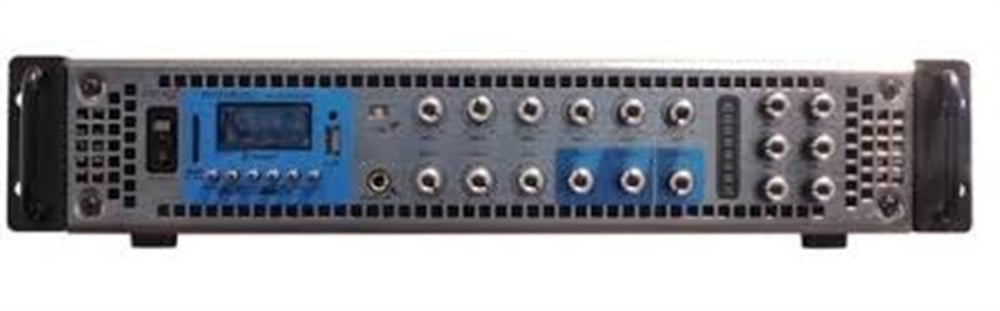 DENOX DYZ-650 100V 650 WATT 6 BÖLGELİ MİKSER AMFİ