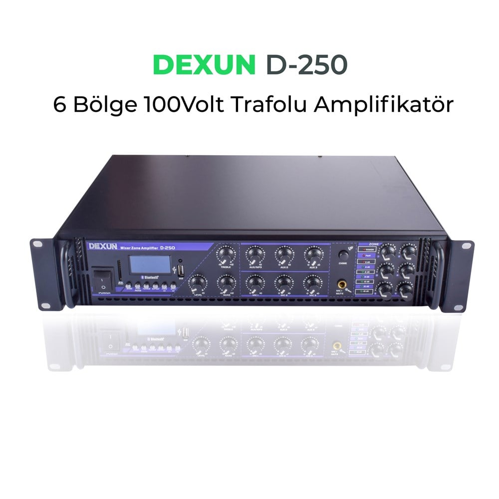 DEXUN D 250 100V 6 ZONE MIX ANFI