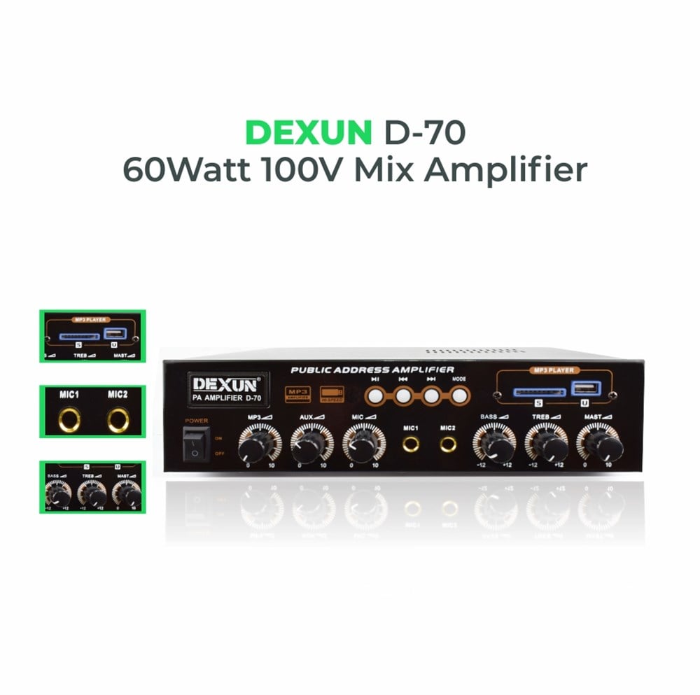 DEXUN D 70 100V MIX ANFI