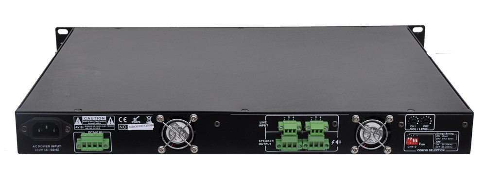 EMAR 0802-4 CLASS-D DİJİTAL AMPLİFİKATÖR 100V  2X500W