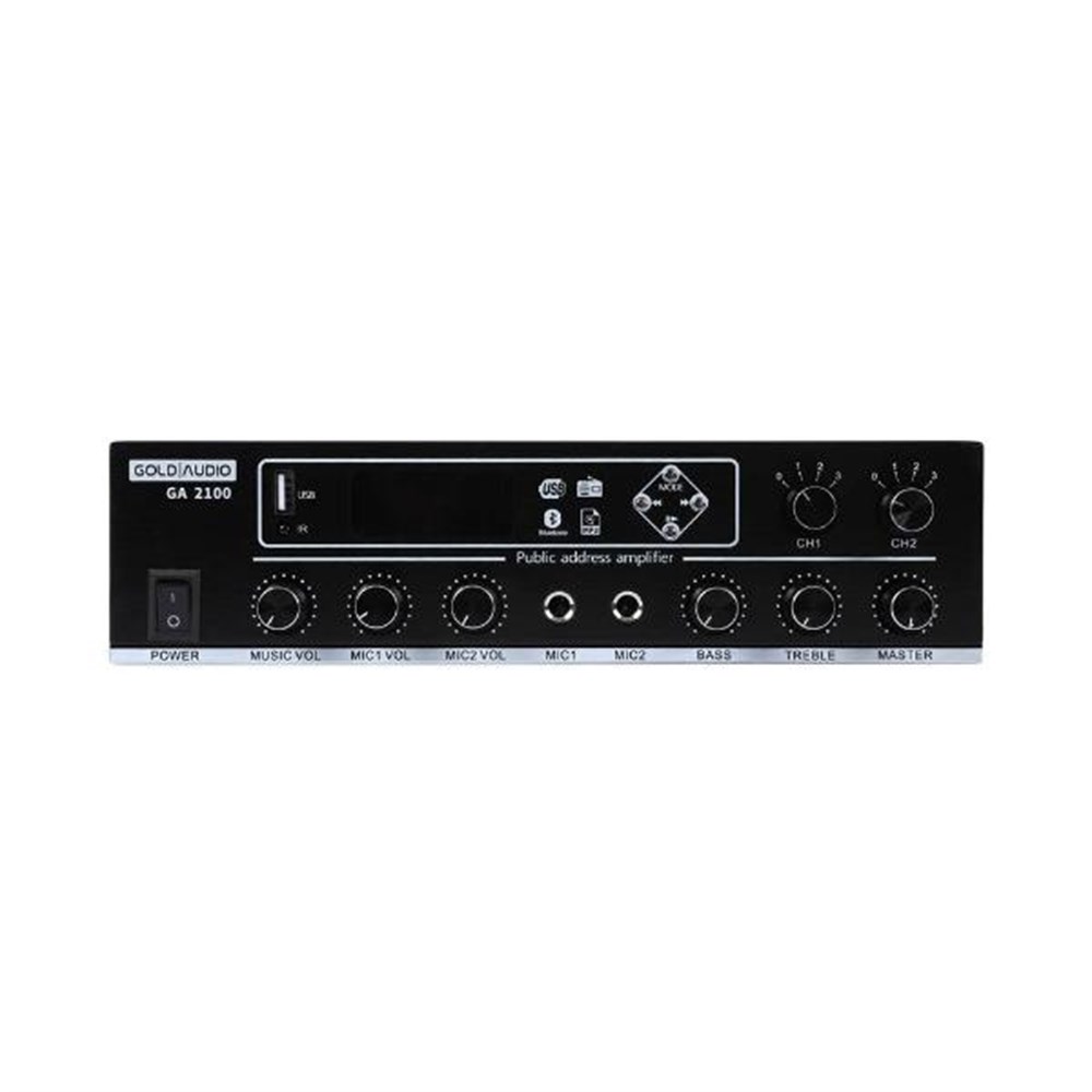 Gold Audio GA 2100 2 Zonlu 100W Hat Trafolu Amplifikatör